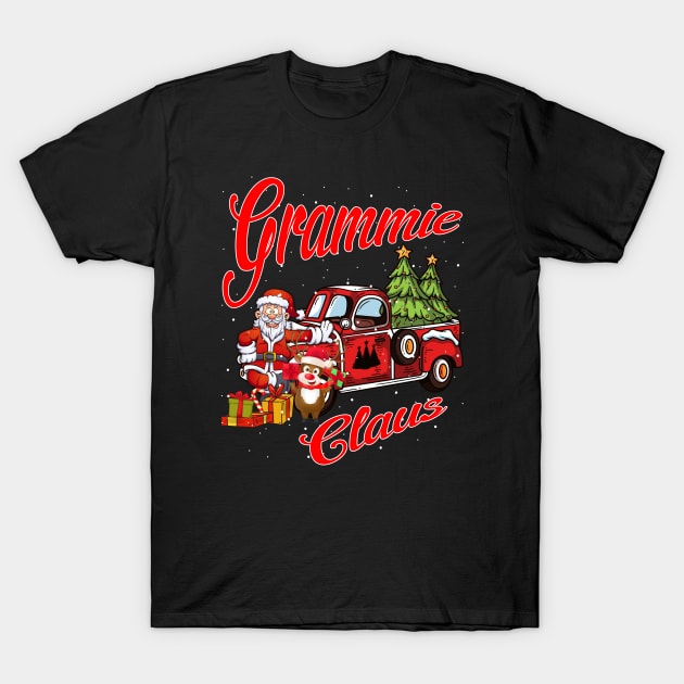 Grammie Claus Santa Car Christmas Funny Awesome Gift T-Shirt by intelus